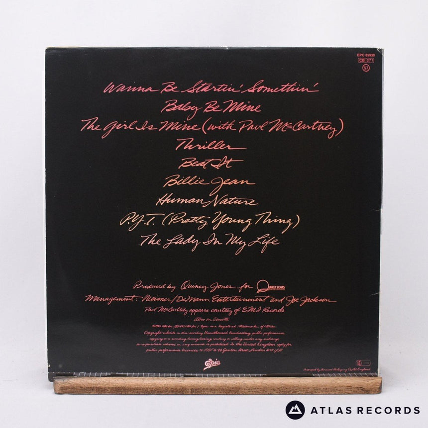 Michael Jackson - Thriller - Gatefold LP Vinyl Record - EX/EX