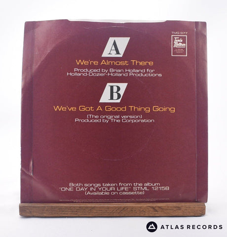 Michael Jackson - We're Almost There / We've Got A Good Thing Going - 7" Vinyl Record - VG+/EX