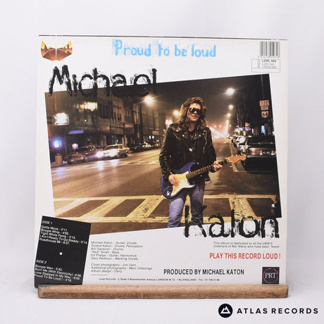 Michael Katon - Proud To Be Loud! - LP Vinyl Record - EX/EX