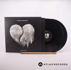 Michael Kiwanuka Love & Hate 2 x LP Vinyl Record - Front Cover & Record