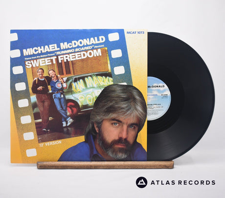 Michael McDonald Sweet Freedom 12" Vinyl Record - Front Cover & Record