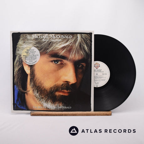 Michael McDonald Sweet Freedom LP Vinyl Record - Front Cover & Record