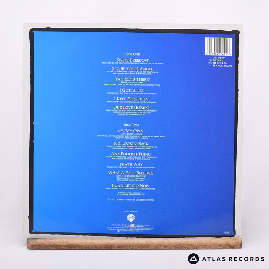 Michael McDonald - Sweet Freedom - LP Vinyl Record - EX/EX