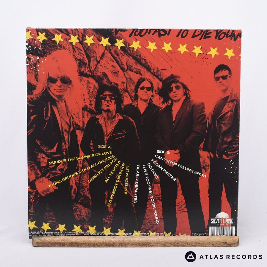 Michael Monroe - I Live Too Fast To Die Young! - A B LP Vinyl Record - VG+/EX