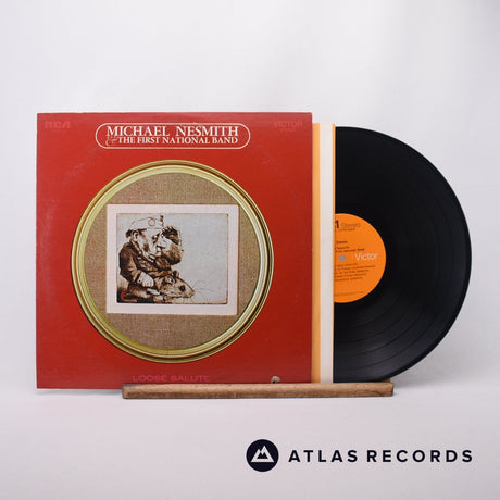 Michael Nesmith & The First National Band Loose Salute LP Vinyl Record - Front Cover & Record