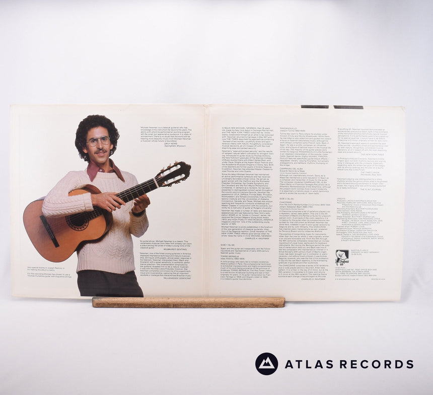 Michael Newman - Classical Guitarist - Embossed Sleeve LP Vinyl Record - EX/EX