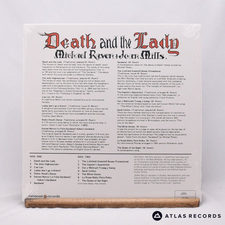 Michael Raven - Death And The Lady - Limited Edition LP Vinyl Record - NEW