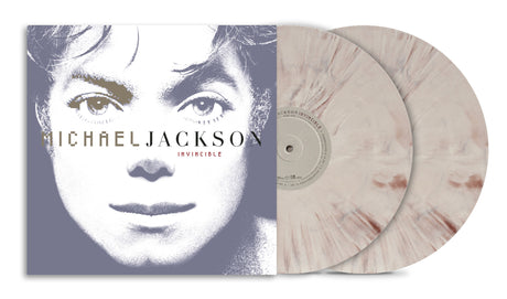 Michael Jackson - Invincible - Stone Grey Marble LP Vinyl Record