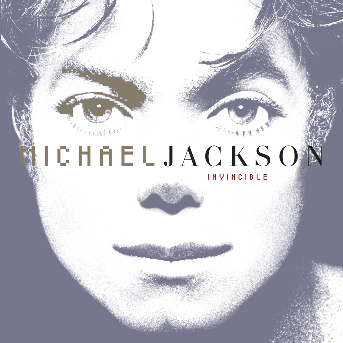 Michael Jackson - Invincible - Stone Grey Marble LP Vinyl Record