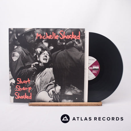 Michelle Shocked Short Sharp Shocked LP Vinyl Record - Front Cover & Record