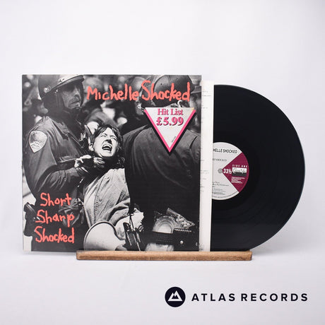 Michelle Shocked Short Sharp Shocked LP Vinyl Record - Front Cover & Record
