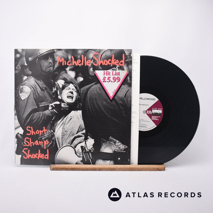 Michelle Shocked Short Sharp Shocked LP Vinyl Record - Front Cover & Record