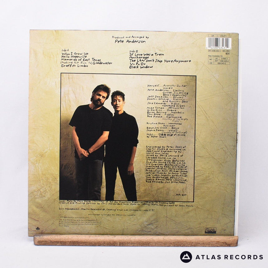 Michelle Shocked - Short Sharp Shocked - LP Vinyl Record - VG+/VG+