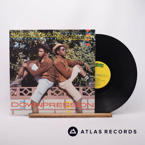 Michigan & Smiley Downpression LP Vinyl Record - Front Cover & Record