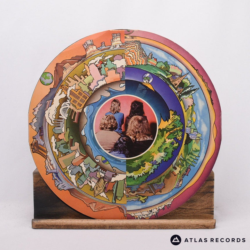 Mick Abrahams Band - At Last - Circular Fold-Out Sleeve LP Vinyl Record - EX/EX