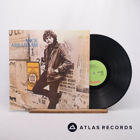 Mick Abrahams Mick Abrahams LP Vinyl Record - Front Cover & Record