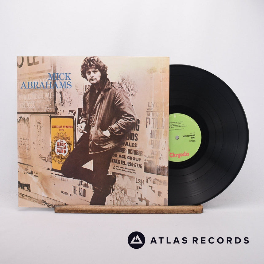 Mick Abrahams Mick Abrahams LP Vinyl Record - Front Cover & Record
