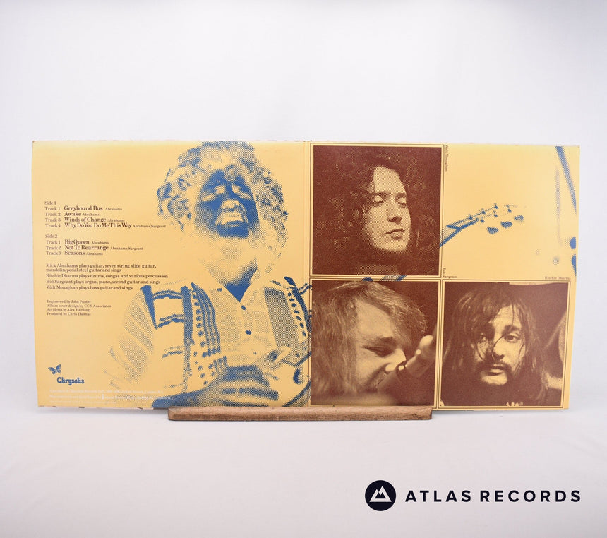 Mick Abrahams - Mick Abrahams - Embossed Sleeve Gatefold LP Vinyl Record - EX/EX