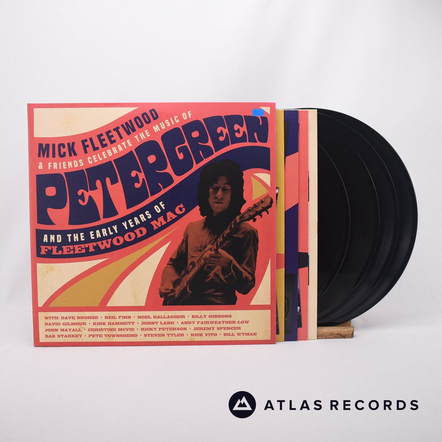 Mick Fleetwood & Friends Celebrate The Music Of Peter Green And The Early Years Of Fleetwood Mac 4 x LP Vinyl Record - Front Cover & Record