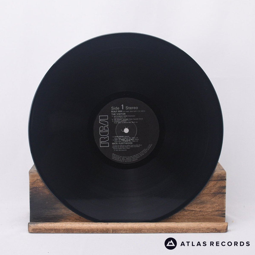 Mick Fleetwood - The Visitor - Embossed Sleeve LP Vinyl Record - EX/EX