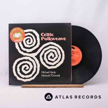 Mick Hanly Celtic Folkweave LP Vinyl Record - Front Cover & Record