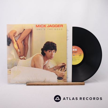 Mick Jagger She's The Boss LP Vinyl Record - Front Cover & Record