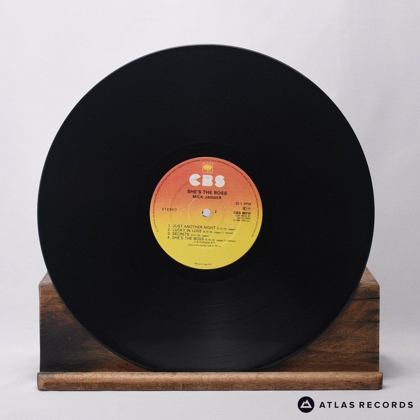 Mick Jagger - She's The Boss - Masterdisk LP Vinyl Record - EX/EX