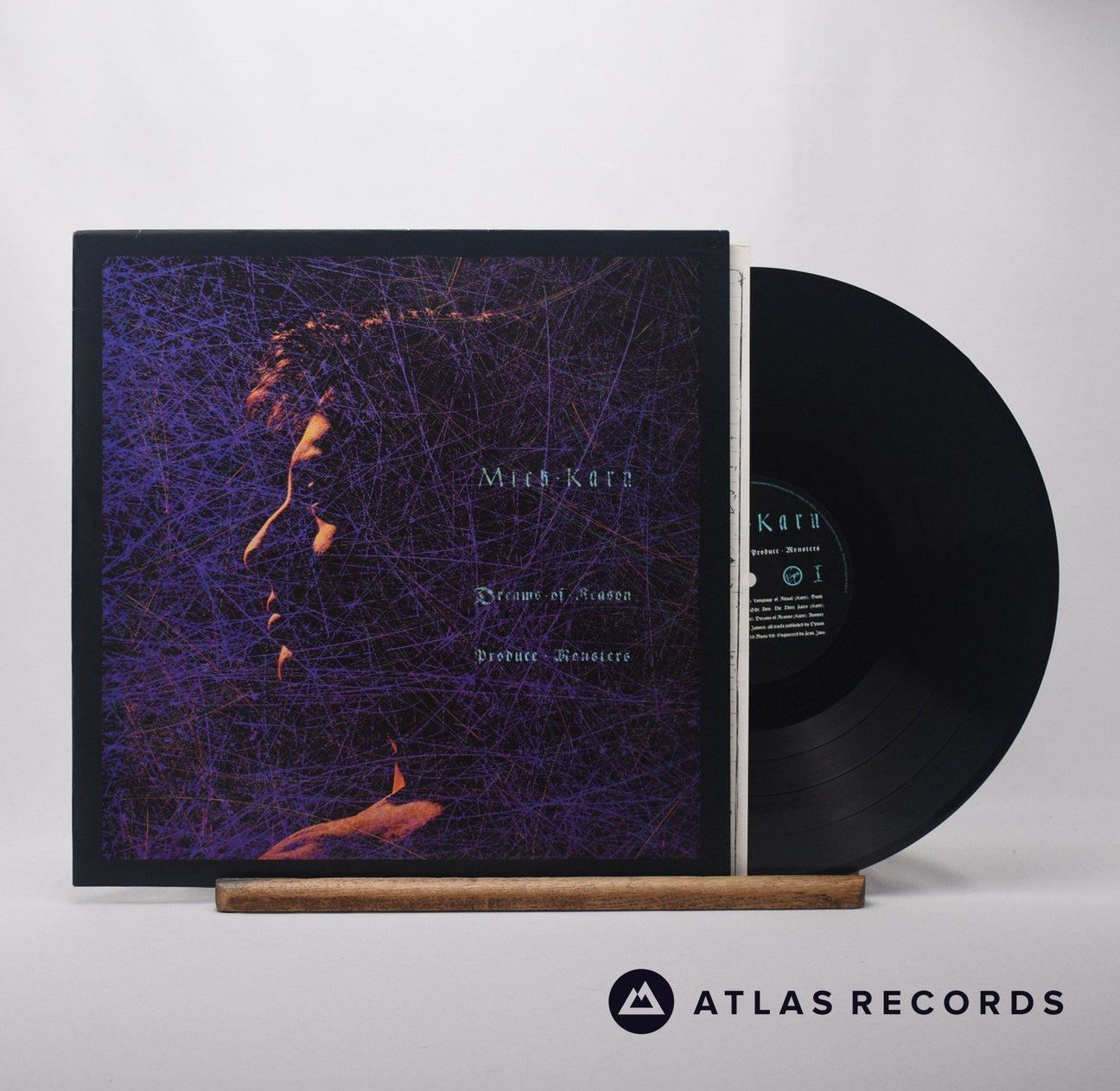 Mick Karn Dreams Of Reason Produce Monsters LP Vinyl Record - Front Cover & Record