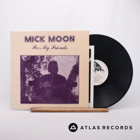 Mick Moon For My Friends LP Vinyl Record - Front Cover & Record