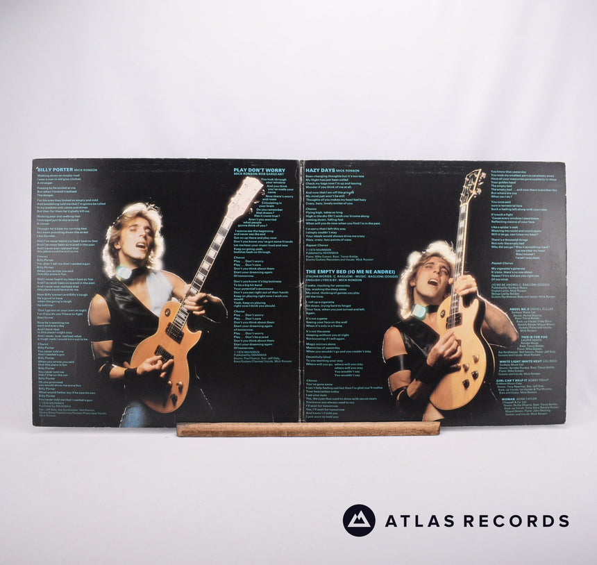 Mick Ronson - Play Don't Worry - Gatefold LP Vinyl Record - VG+/VG+