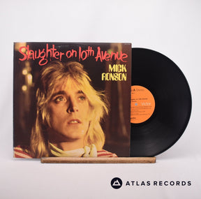 Mick Ronson Slaughter On 10th Avenue LP Vinyl Record - Front Cover & Record