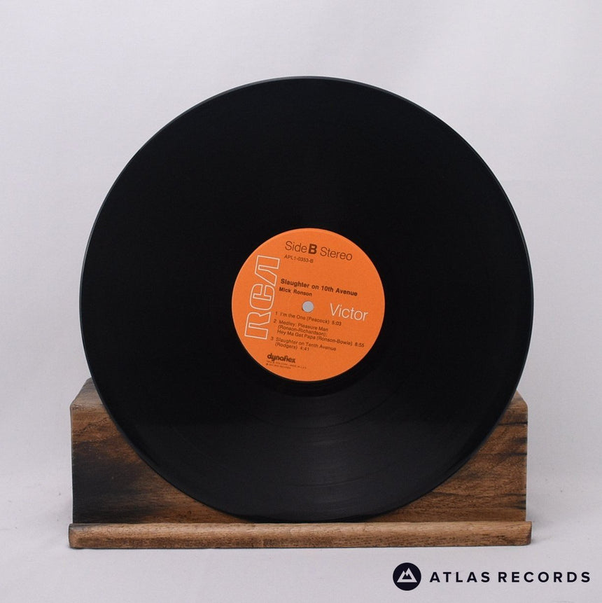 Mick Ronson - Slaughter On 10th Avenue - Us LP Vinyl Record - EX/EX