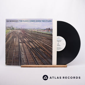 Microdisney The Clock Comes Down The Stairs LP Vinyl Record - Front Cover & Record