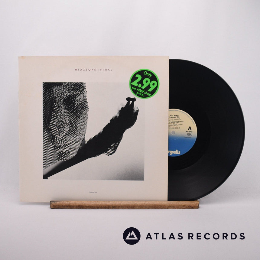 Midge Ure If I Was 12" Vinyl Record - Front Cover & Record