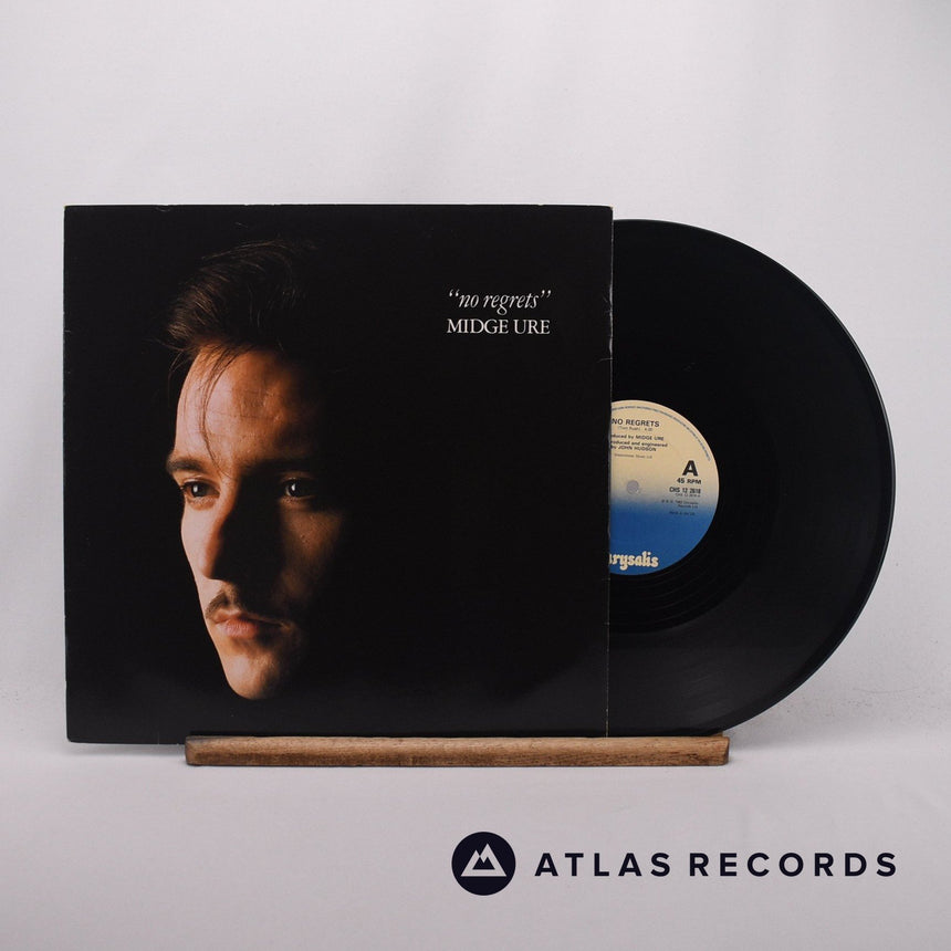 Midge Ure No Regrets 12" Vinyl Record - Front Cover & Record