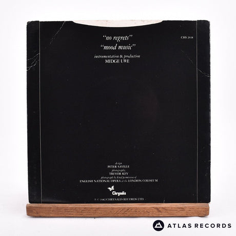 Midge Ure - No Regrets - 7" Vinyl Record - EX/VG+