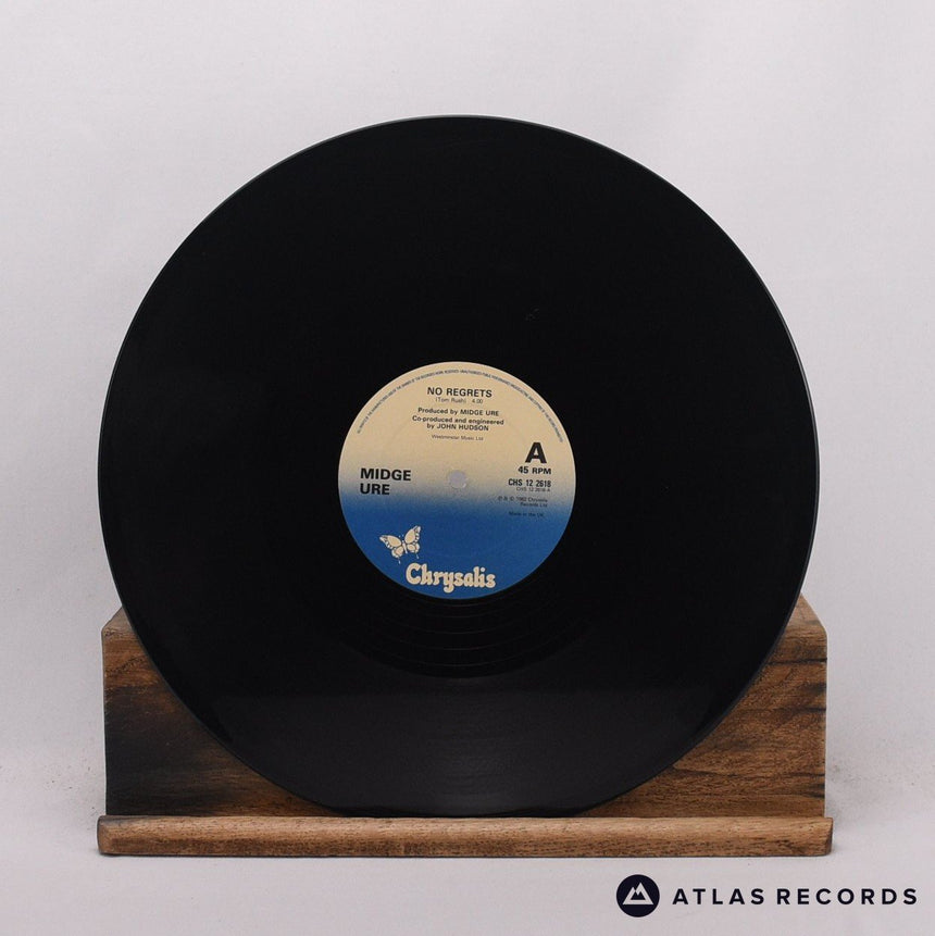 Midge Ure - No Regrets - 12" Vinyl Record - VG+/VG+