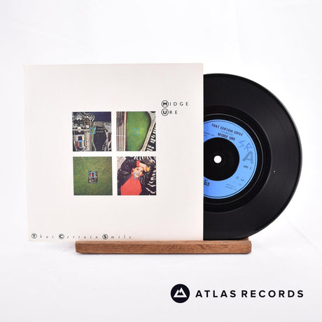 Midge Ure That Certain Smile 7" Vinyl Record - Front Cover & Record