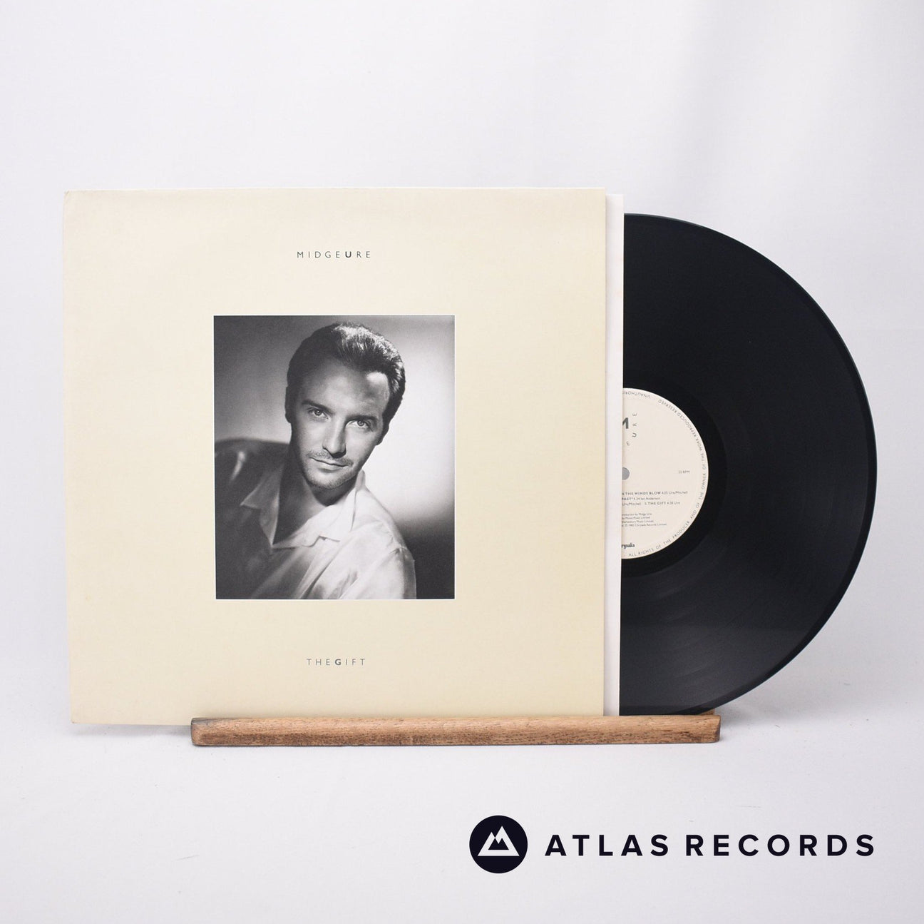 Midge Ure The Gift LP Vinyl Record - Front Cover & Record