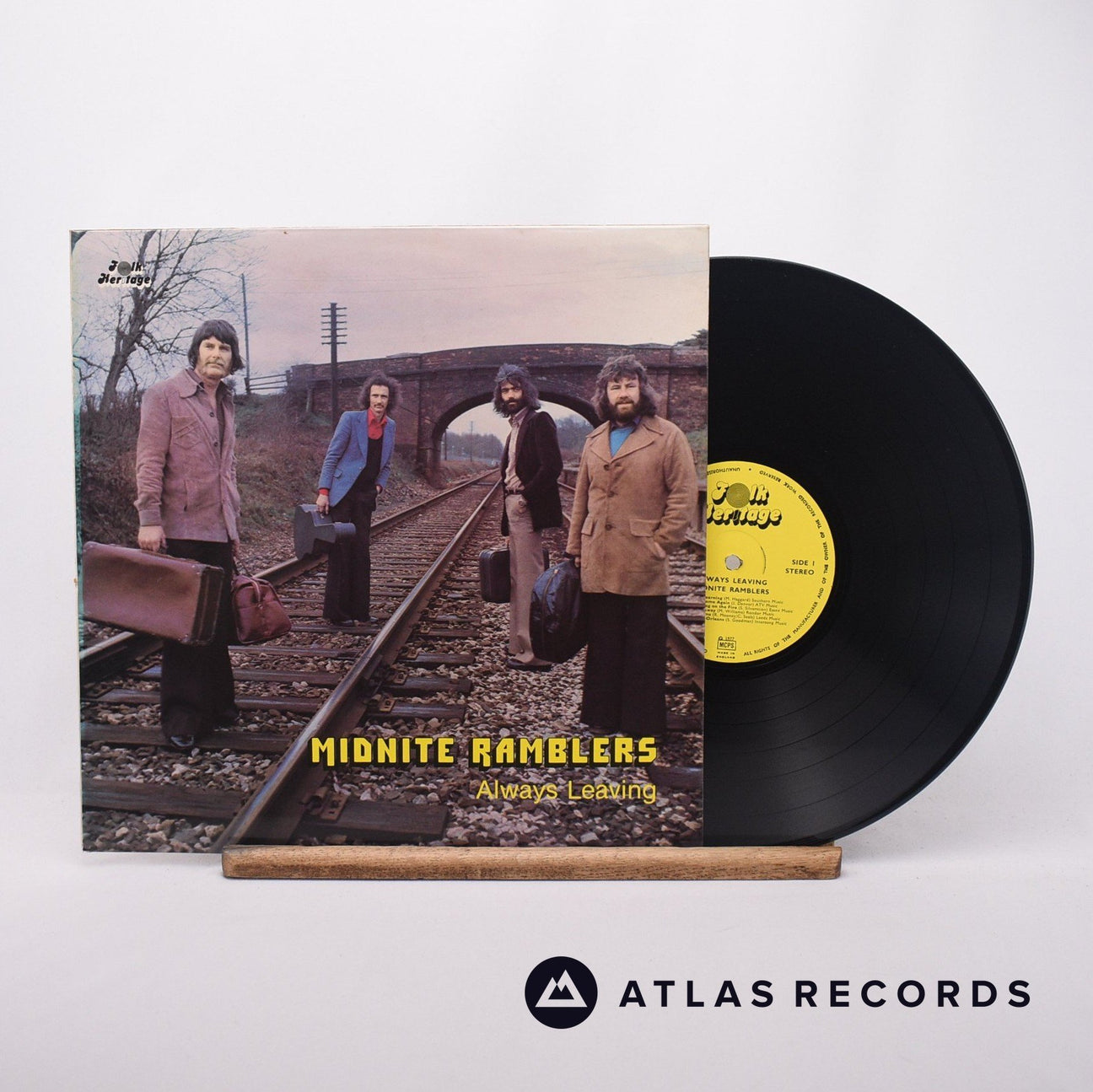 Midnite Ramblers Always Leaving LP Vinyl Record - Front Cover & Record