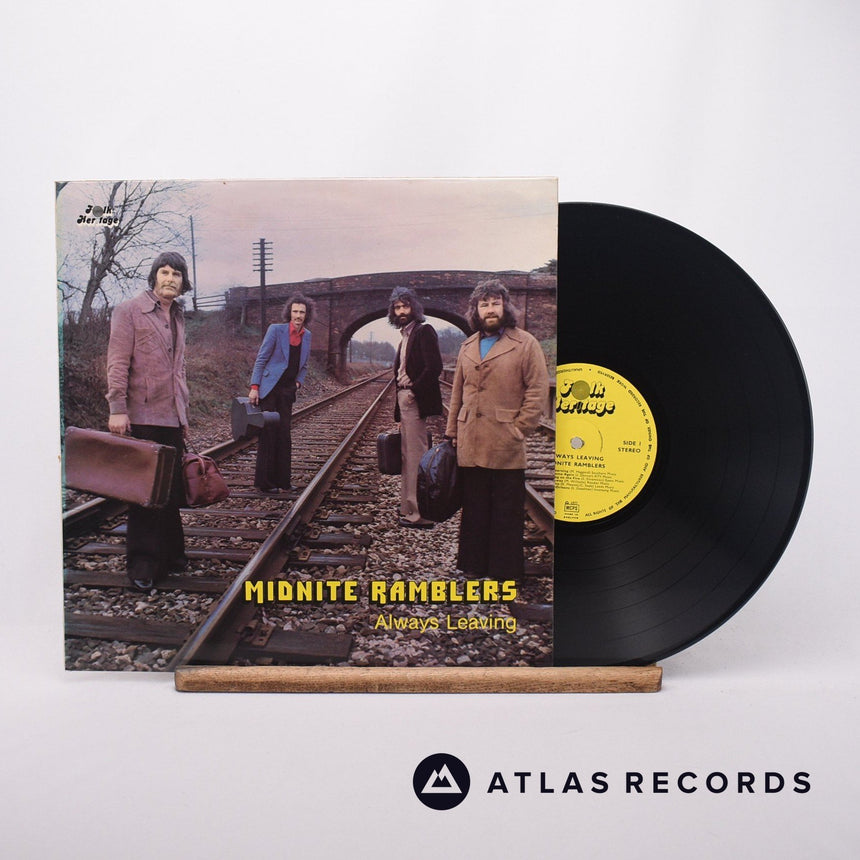 Midnite Ramblers Always Leaving LP Vinyl Record - Front Cover & Record
