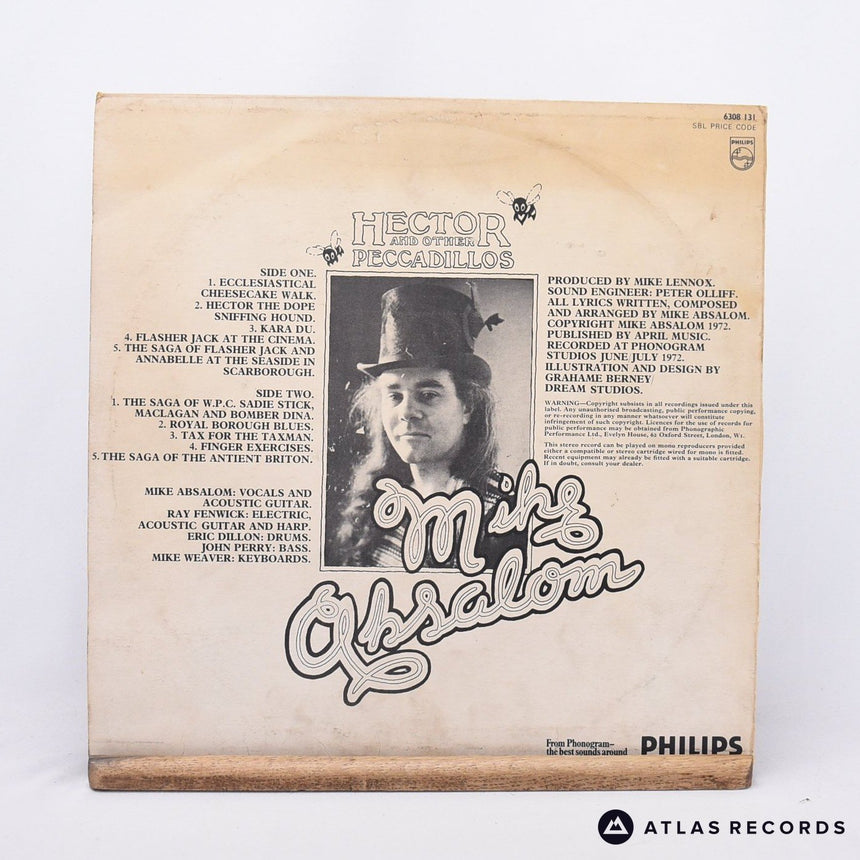 Mike Absalom - Hector And Other Peccadillos - LP Vinyl Record - VG+/VG+