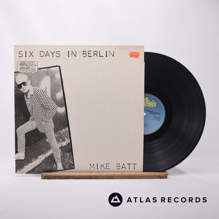 Mike Batt Six Days In Berlin LP Vinyl Record - Front Cover & Record