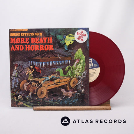Mike Harding Sound Effects No. 21: More Death And Horror LP Vinyl Record - Front Cover & Record
