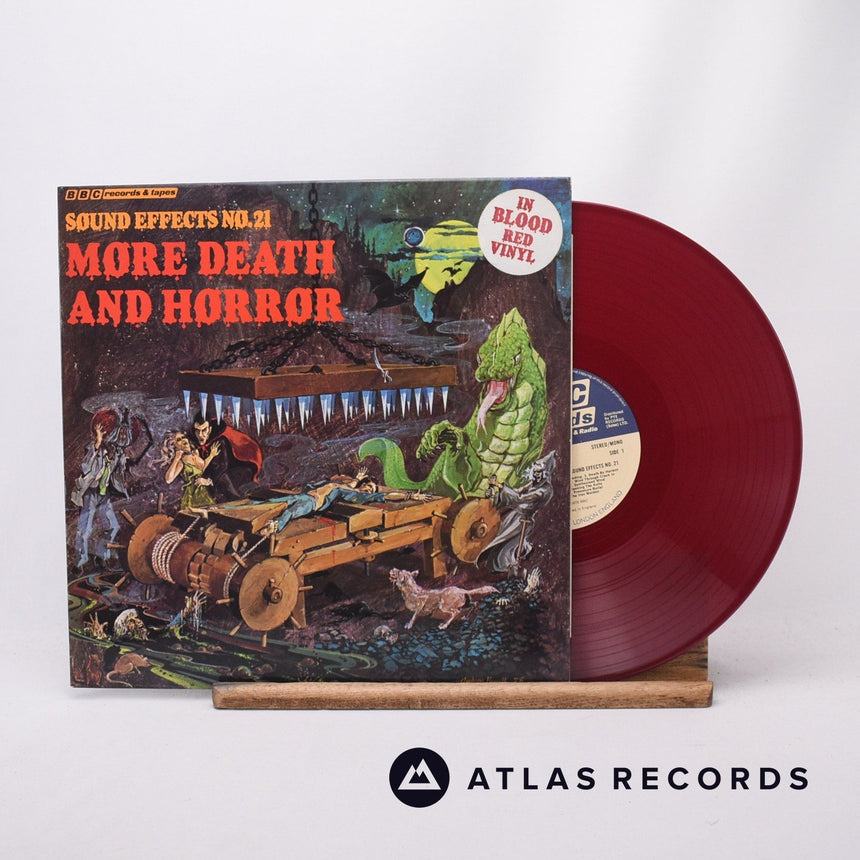 Mike Harding Sound Effects No. 21: More Death And Horror LP Vinyl Record - Front Cover & Record