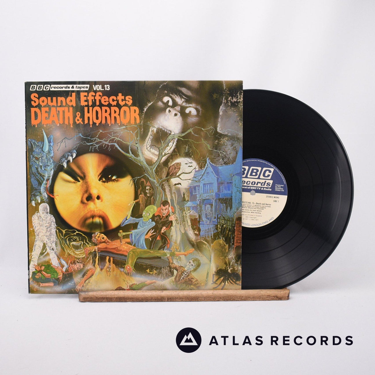 Mike Harding Sound Effects Vol. 13 LP Vinyl Record - Front Cover & Record