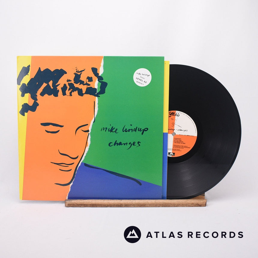 Mike Lindup Changes LP Vinyl Record - Front Cover & Record