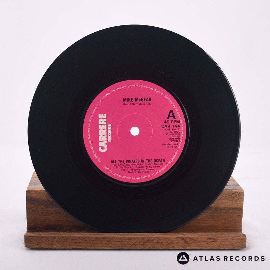 Mike McGear - All The Whales In The Ocean - 7" Vinyl Record - VG+/EX