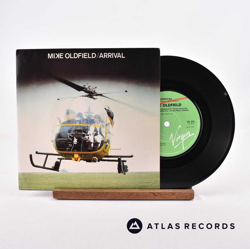 Mike Oldfield Arrival 7" Vinyl Record - Front Cover & Record