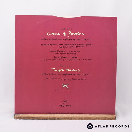 Mike Oldfield - Crime Of Passion - 12" Vinyl Record - VG+/EX